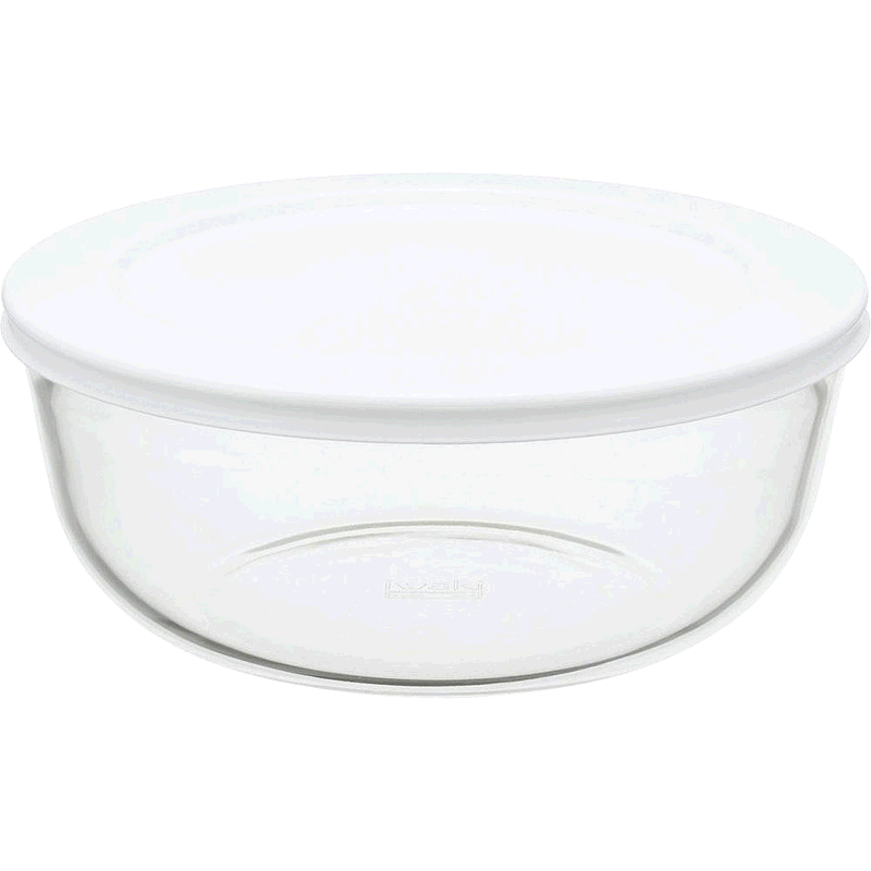 【日本直邮】iwaki保存容器耐热玻璃L码 1.3L KBC4160-W1怡万家