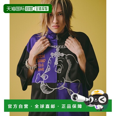 日本直邮GALFY 男女同款 90年代复古街头风狗标套装 162097