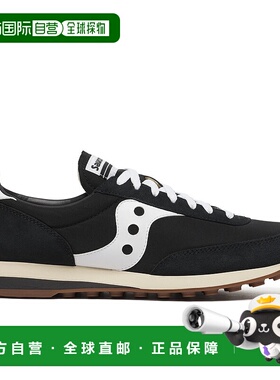 日本直邮Saucony Trainer 80 舒适防滑耐磨运动跑步鞋男女黑色