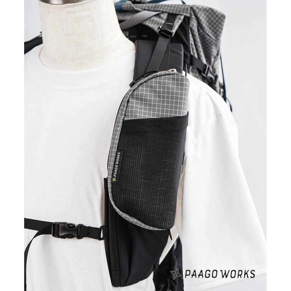 日本直邮PAAGO WORKS SNAP 小袋 [hb504gry]新款