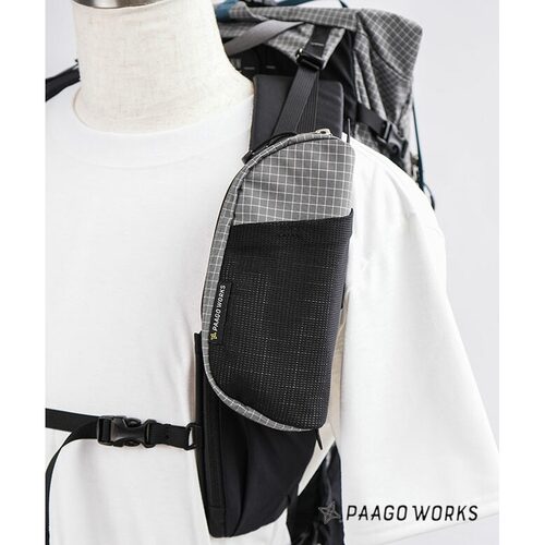 日本直邮PAAGO WORKS SNAP 小袋 [hb504gry]新款