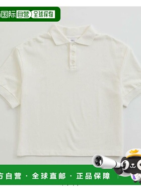 1h可退 日本直邮THE SHINZONE 女士鹿仔纹宽松翻领短袖衫 25MMSCU