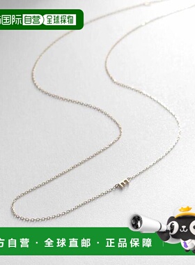 1h可退 日本直邮COCOSHNIK 【限定】K10字母E 项链新款