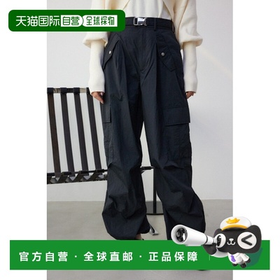 1h可退 日本直邮AZUL BY MOUSSY 女士春夏款宽松款式尼龙货运裤 2