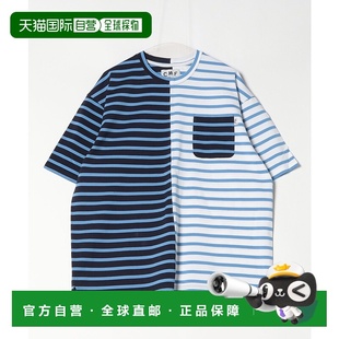 1h可退 日本直邮CMF OUTDOOR GARMENT CMF户外服装 别注条纹短袖T