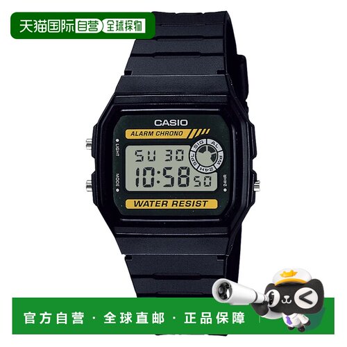 日本直邮CASIO F94WA9JH 黑黄配色卡西欧