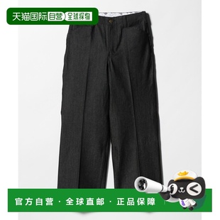 日本直邮BEN 半拉链设计 DAVIS 宽松直筒丹宁裤 8114 男装 1h可退