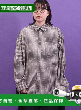 1h可退 日本直邮I am I in fact... 女装 宽松版型 天使格纹 原创