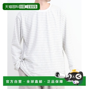 T恤 1h可退 微起毛全棉感圆领长袖 FRAME男装 半宽 日本直邮MASTER