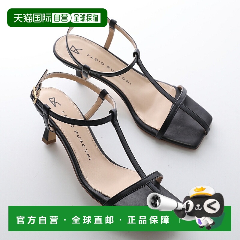 日本直邮FABIO RUSCONI 凉鞋 E-2524 NOCI NAPPA 女士皮带方头细