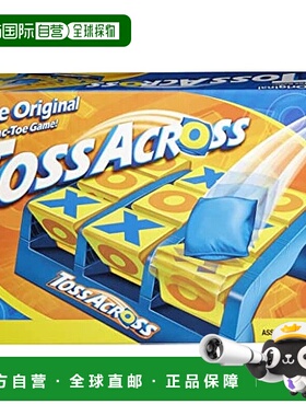 【日本直邮】Mattel美泰 家庭亲子游戏 Toss Across 棕色