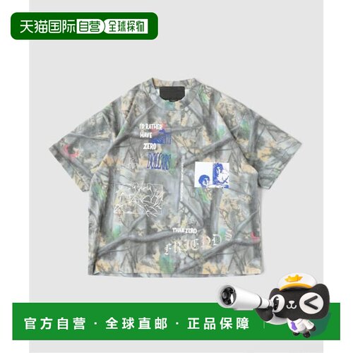 日本直邮JUNGLES I'd Rather Camo Tee 迷彩T恤
