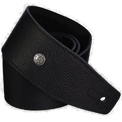 【日本直邮】JIMDunlop 邓禄普dunlop BMF 皮革吉他带2.5 三重黑