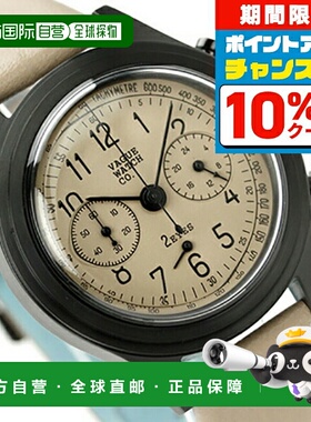 日本直邮VAGUE WATCH Co. 双眼 38 毫米计时码表 (2C-L-001) - 米
