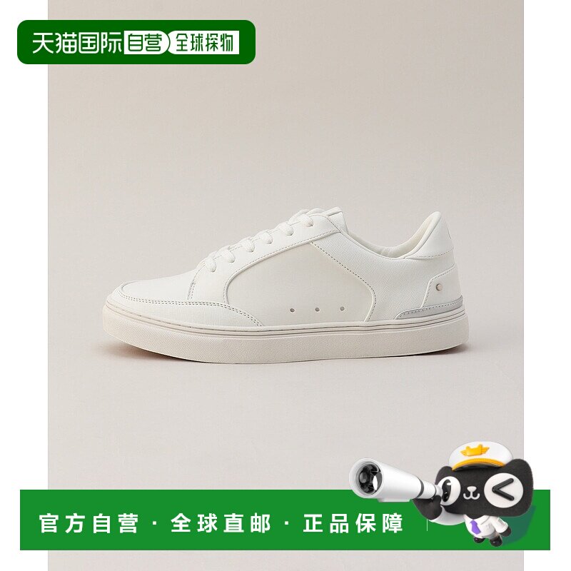 1h可退 日本直邮COMME &Ccedil;A MEN 男士全白银色细脚运动鞋 0749ZK082