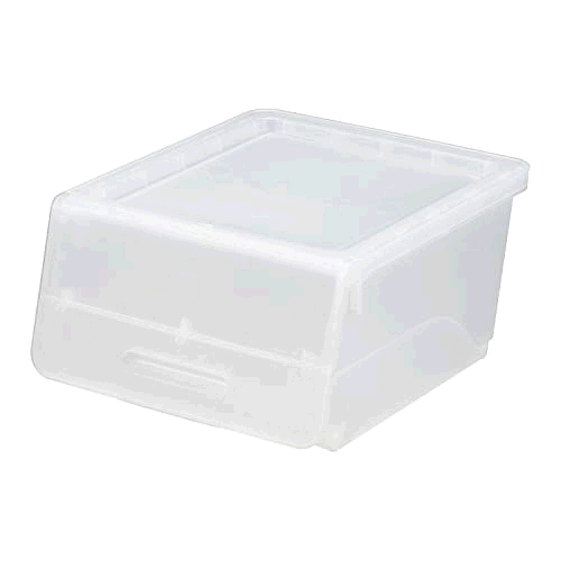 【日本直邮】sanka储物箱Flock 23浅色透明 squ+ Natura Nfr-23CL