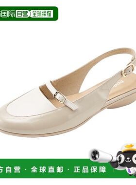 日本直邮 Pedala 女士平跟带扣皮鞋亚瑟士女鞋 2E