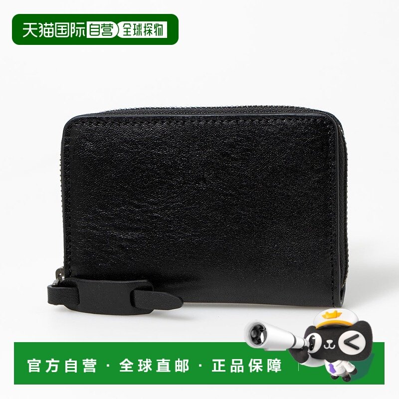 日本直邮AVIREX 意大利皮革圆形迷你钱包 [AV1129DM10439]