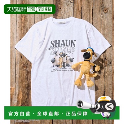 1h可退 日本直邮FREAK'S STORE 女装 Shaun the Sheep 限定联名宽