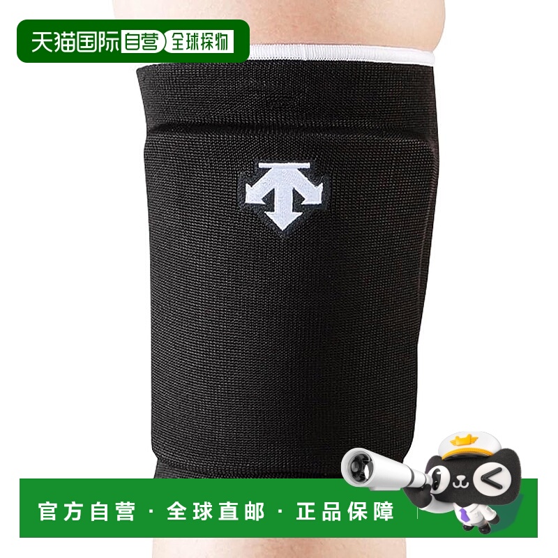 【日本直邮】迪桑特 DVB-8601CBLKF 护膝 黑色 均码