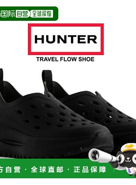 日本直邮HUNTER 中性款 TRAVEL FLOW 鞋 黑色 ufk1001eva-blk