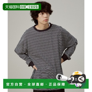 T恤 多彩条纹长袖 YLIPS0924001 男女同款 日本直邮YOEL