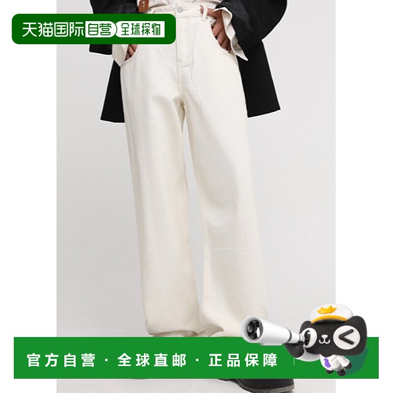 1h可退 日本直邮MASONPRINCE 男女同款高腰宽松直筒牛仔裤 NZK502