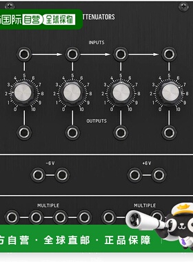 【日本直邮】BEHRINGER百灵达CP35 ATTENUATORS模拟衰减器多模块
