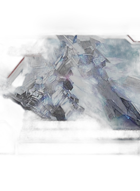 【日本直邮】万代BANDAI HG 1/144 完美独角兽高达 毁灭模式基地