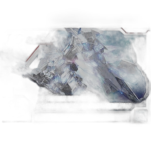 【日本直邮】万代BANDAI HG 1/144 完美独角兽高达 毁灭模式基地