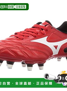 【日本直邮】Mizuno美津浓 橄榄球球鞋 红色x白色 25cm 4E 面向FW