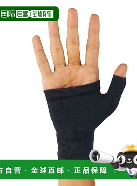 【日本直邮】Zamst赞斯特户外运动轻薄单指手套S黑色 380601骑行