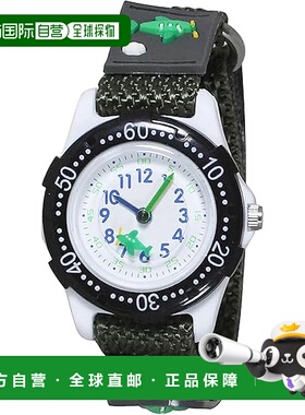 【日本直邮】Cleferr 儿童防水手表 白色尼龙带 C-PAK-4139-BK 男