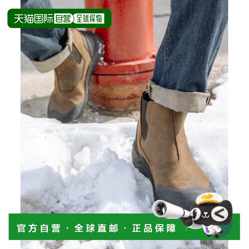 日潮跑腿Keen科恩 REVEL IV CHELSEA 男款户外防水登山鞋 Brown 2