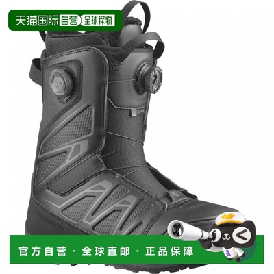 日本直邮SALOMON LAUNCH BOA SJ BOA男士滑雪板靴[L47403000] 黑