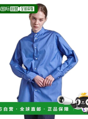 1h可退 日本直邮(LOEFF)棉布宽领衬衫 休闲衬衫/罩衫牛仔时尚百搭