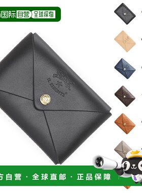 日本直邮IL BISONTE 卡包男女款 scc031 pg0001 bk109b nero
