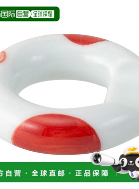 【日本直邮】Hasami ware 环架, 肥皂, 红色, 可微波加热, 可洗碗