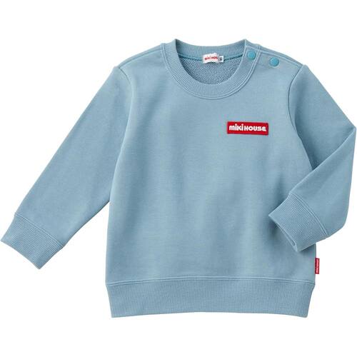 【日本直邮】MIKI HOUSE亲子装儿童长袖运动衫 蓝色 10-5620-682