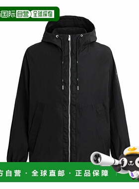 日本直邮TATRAS“PESCO”男士连帽拉链帽衫（灰色/黑色）MJXA0088