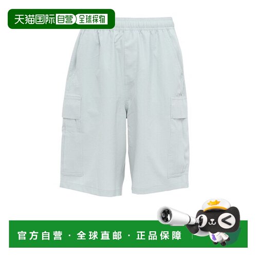 日本直邮Adidas/阿迪达斯百搭舒适纯色松紧五分休闲短裤日版男款