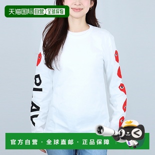 PLAY Garçons 男女通用长袖 T恤T262袖 日本直邮Comme 标 des