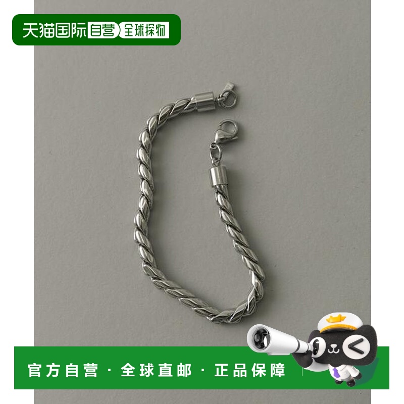 1h可退 日本直邮官方授权 SMELLY 不锈钢边缘链条手链