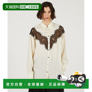 1h可退 日本直邮PRANK PROJECT 女装 蕾丝拼接衬衫 清爽干爽触感