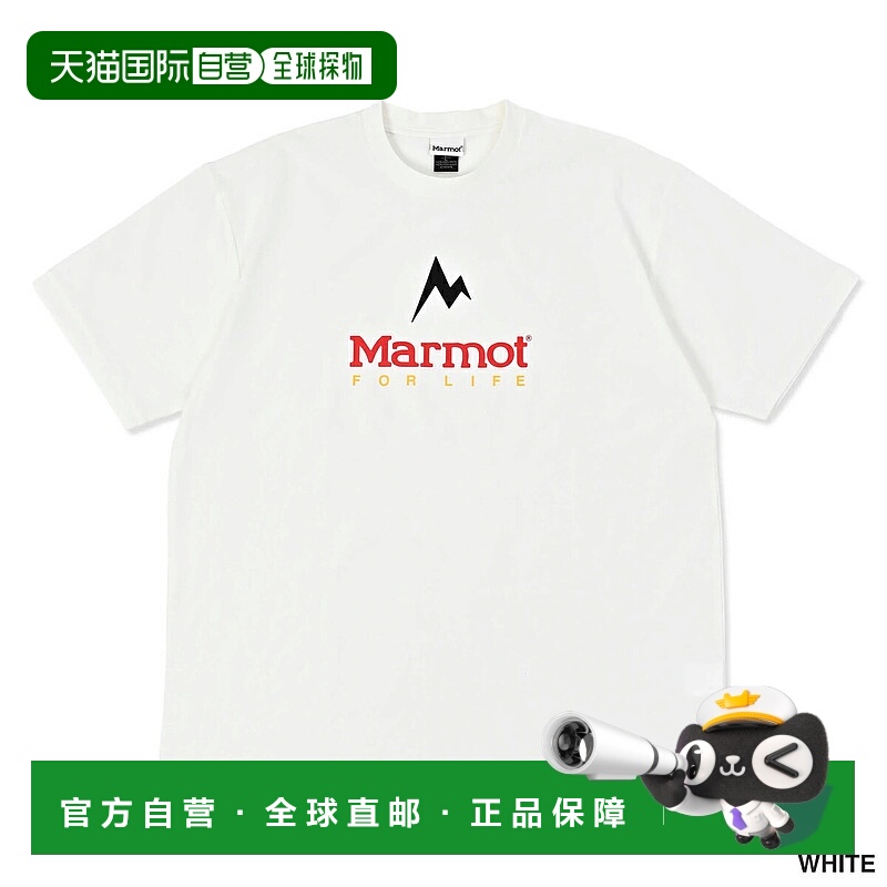 日本直邮Marmot FOR LIFE T-SHIRT男女士短袖T恤MTSS25MST061