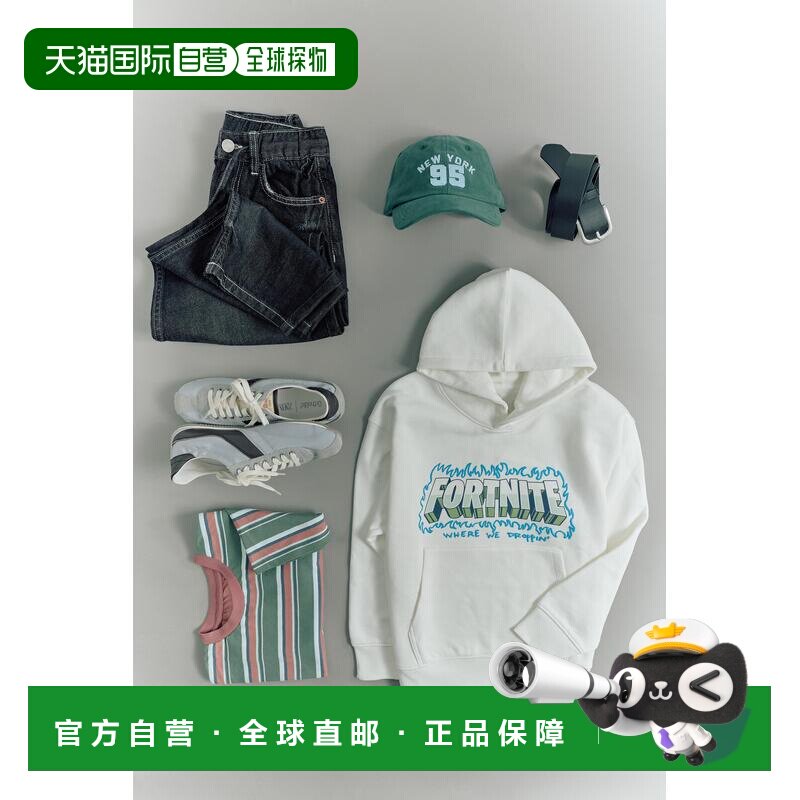 日本直邮Zara堡垒之夜 © EPIC GAMES 连帽卫衣长袖