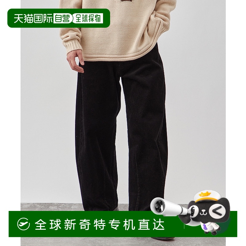 1h可退 日本直邮CONVEX 男士棉质宽版五袋灯芯绒裤 2403072361603