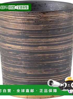 【日本直邮】Hasami ware 玻璃杯 容量约 300ml Keypo 金色 24704