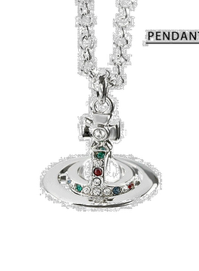 日本直邮Vivienne Westwood Petit Orb 吊坠男女通用 63020098-02