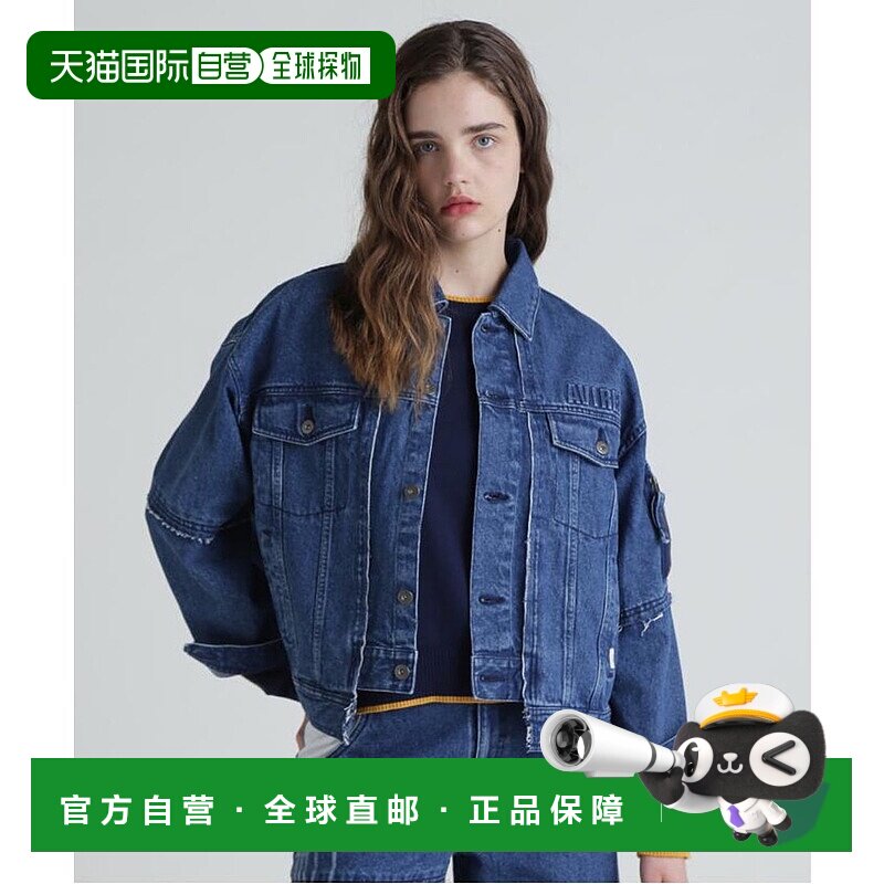 日本直邮AVIREX LLS EMBOSSING DENIM 牛仔夹克 [AV1129EW024891]